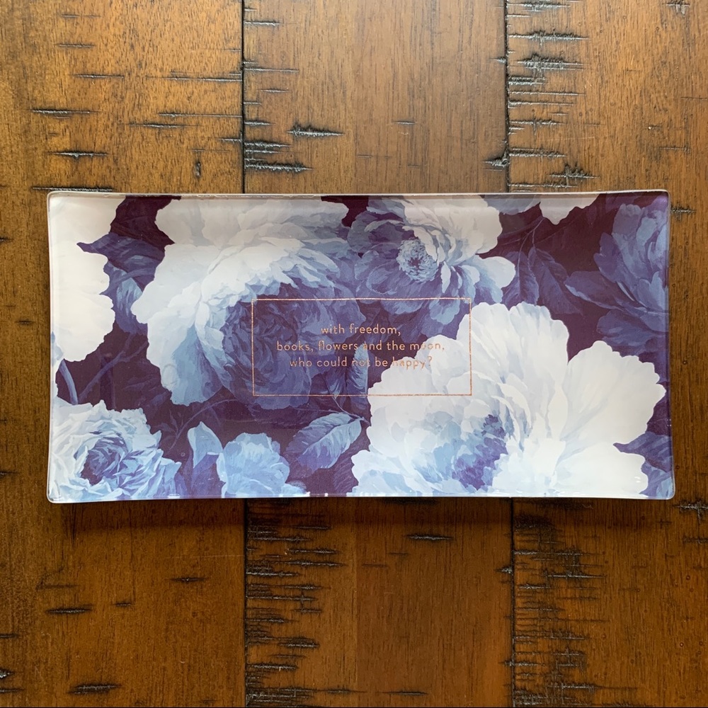 Floral Decorative Tray
